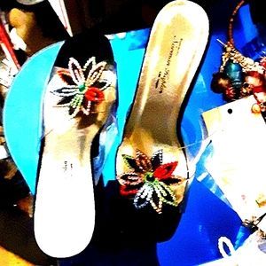 Norman Kaplan Lucite Heels, Riviera, LV